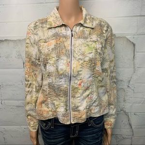 Chico's Zip Up Jacket